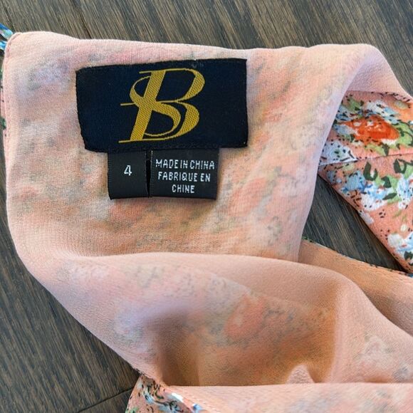 Ruffled floral Anthropologie dress - Picture 5 of 8